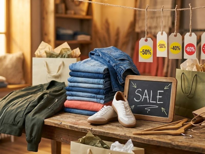 Liquidaciones en comercios de Necochea y Quequén