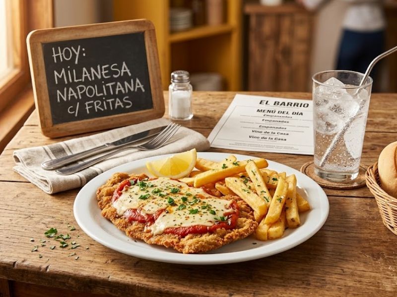 Menús del día en restaurantes y rotiserías de Necochea y Quequén