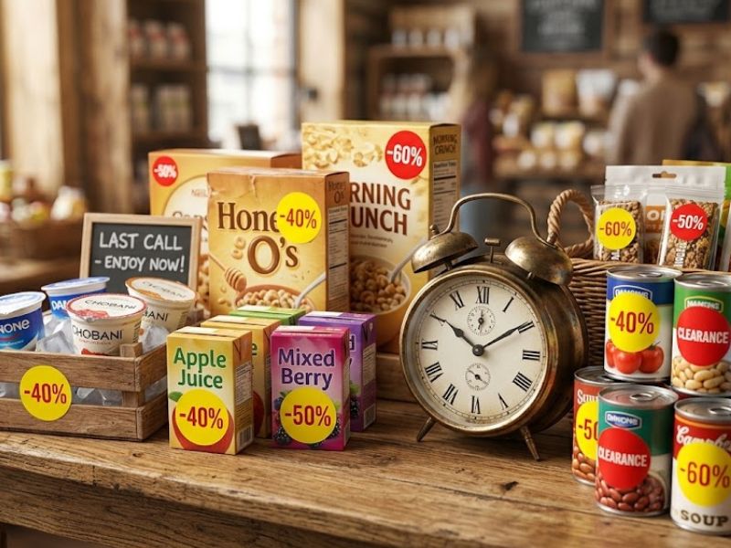 Productos próximos a vencer a precios reducidos en Necochea y Quequén