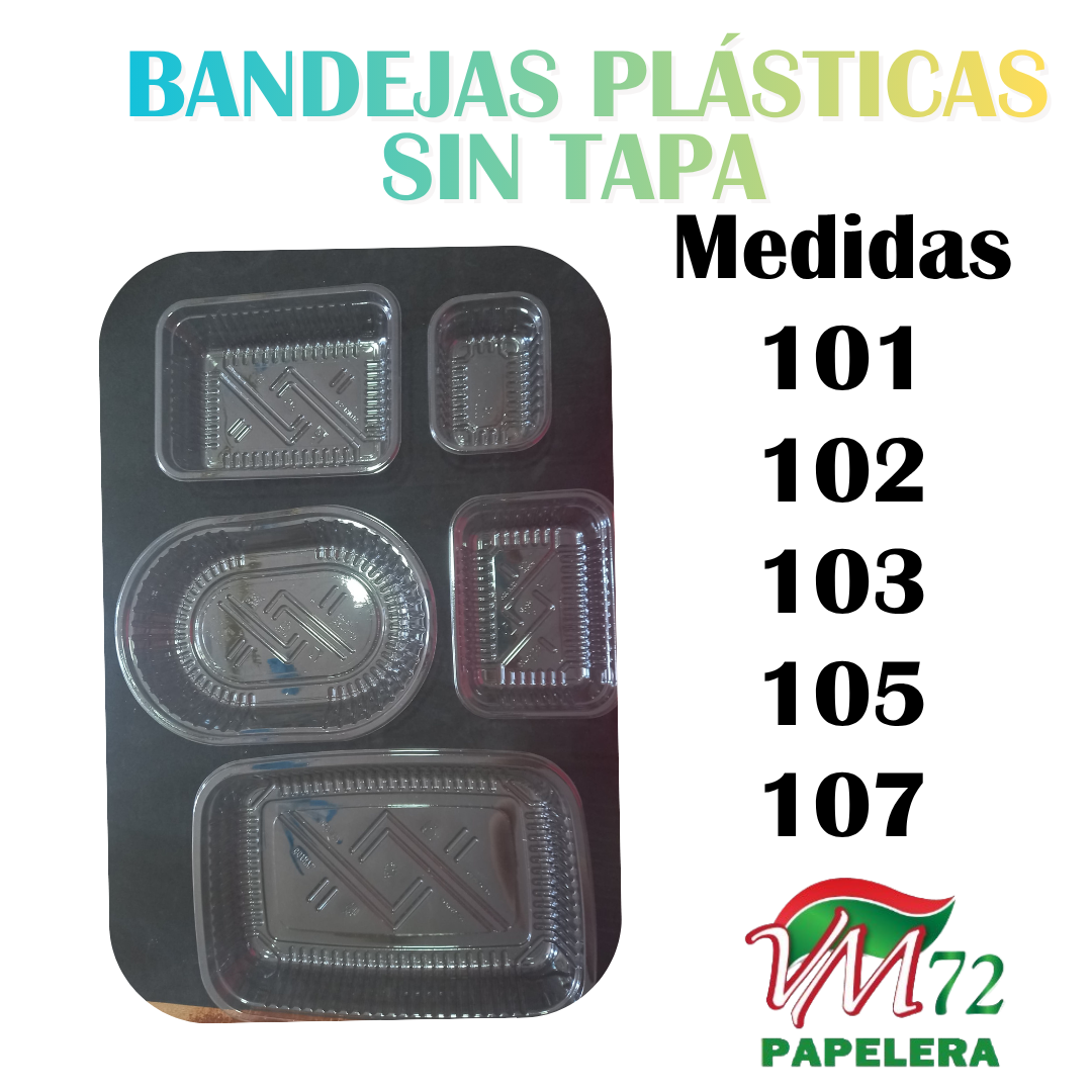 BANDEJAS PLASTICAS