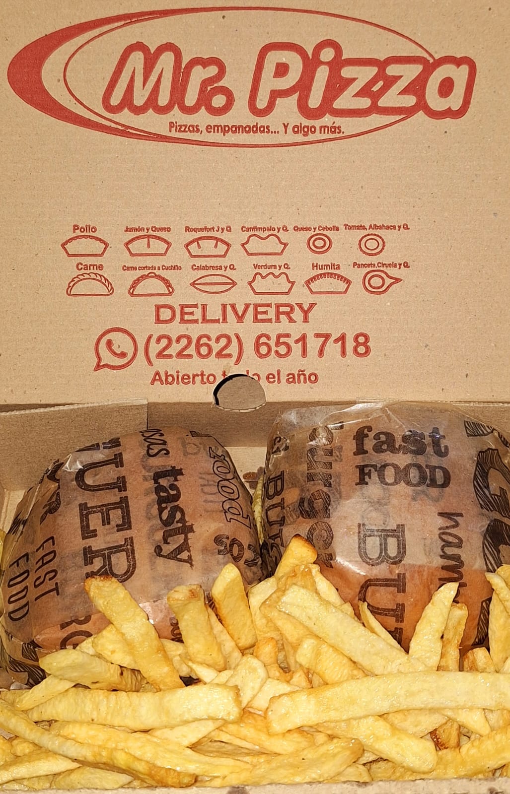 Hamburguesa con J&Q para 2.