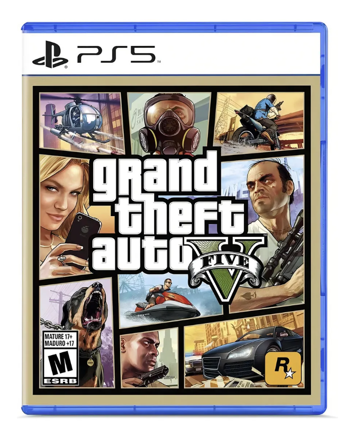Rockstar Games Grand Theft Auto V edición Standard para PlayStation 5