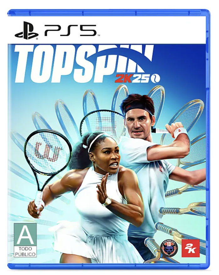 Top Spin 2k25 - Deportes Ps5. Juego Digital