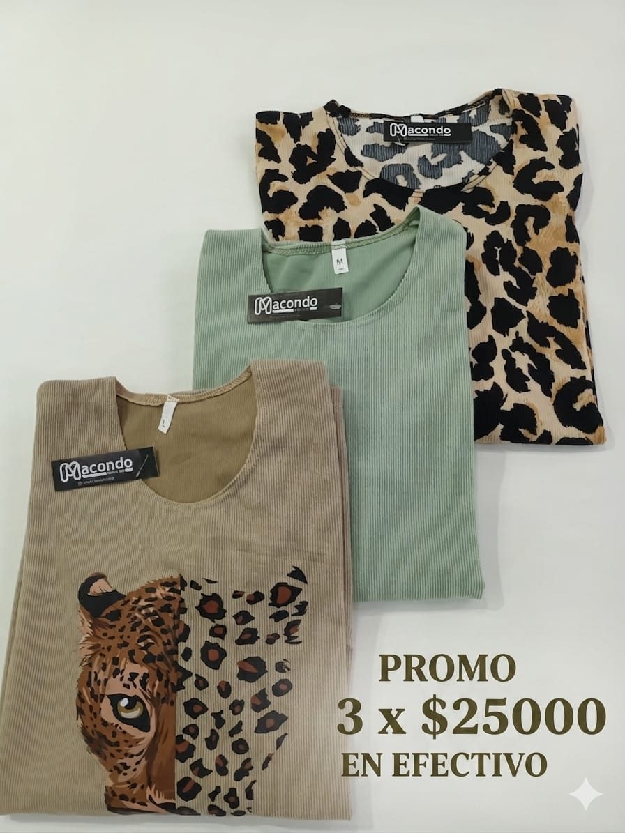Promo Remeras ML Dama