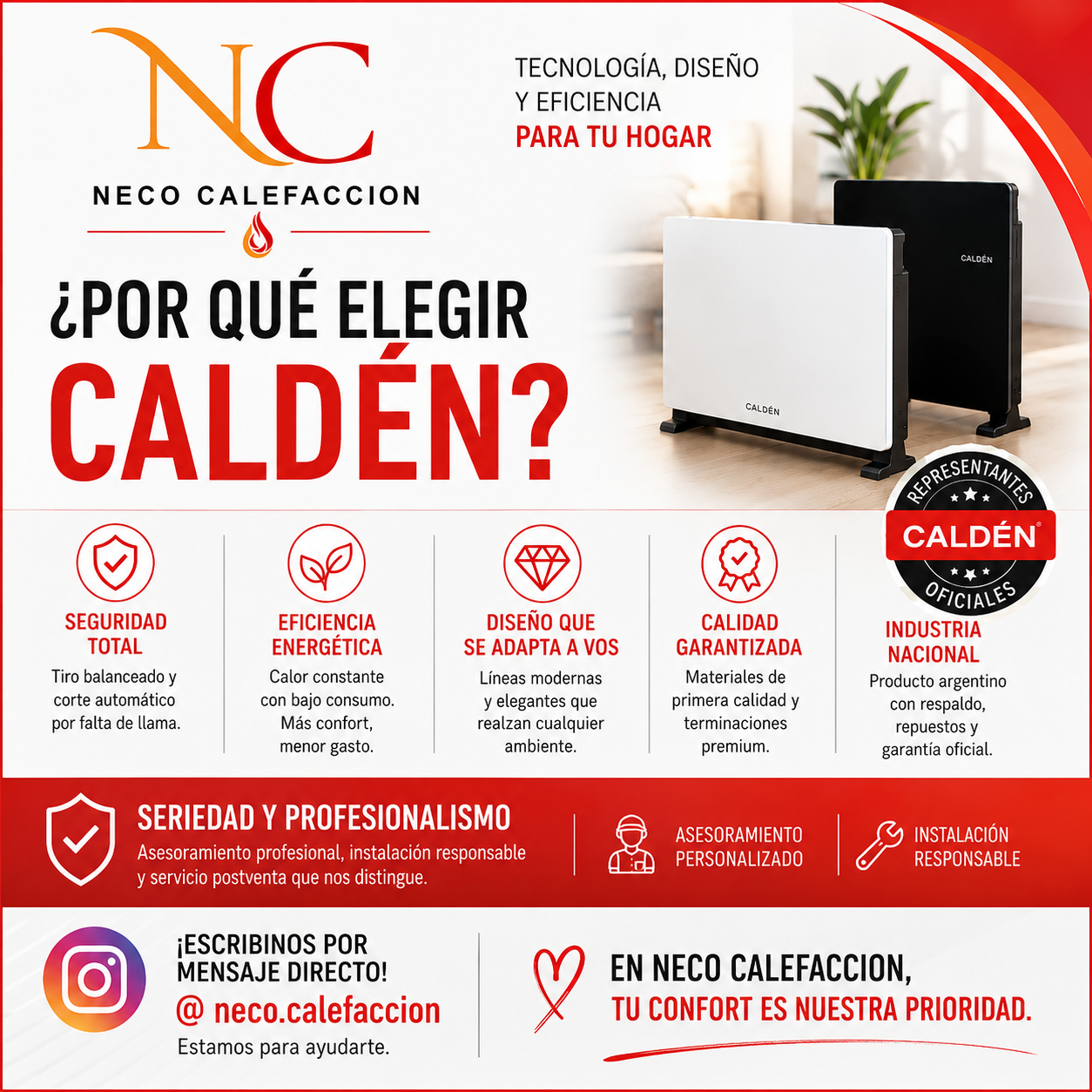 CALDEN CALIDAD QUE PERDURA