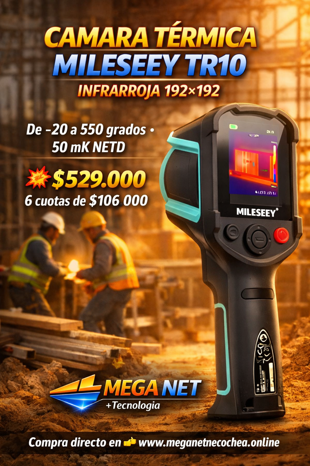 Camara Termica Mileseey TR 10